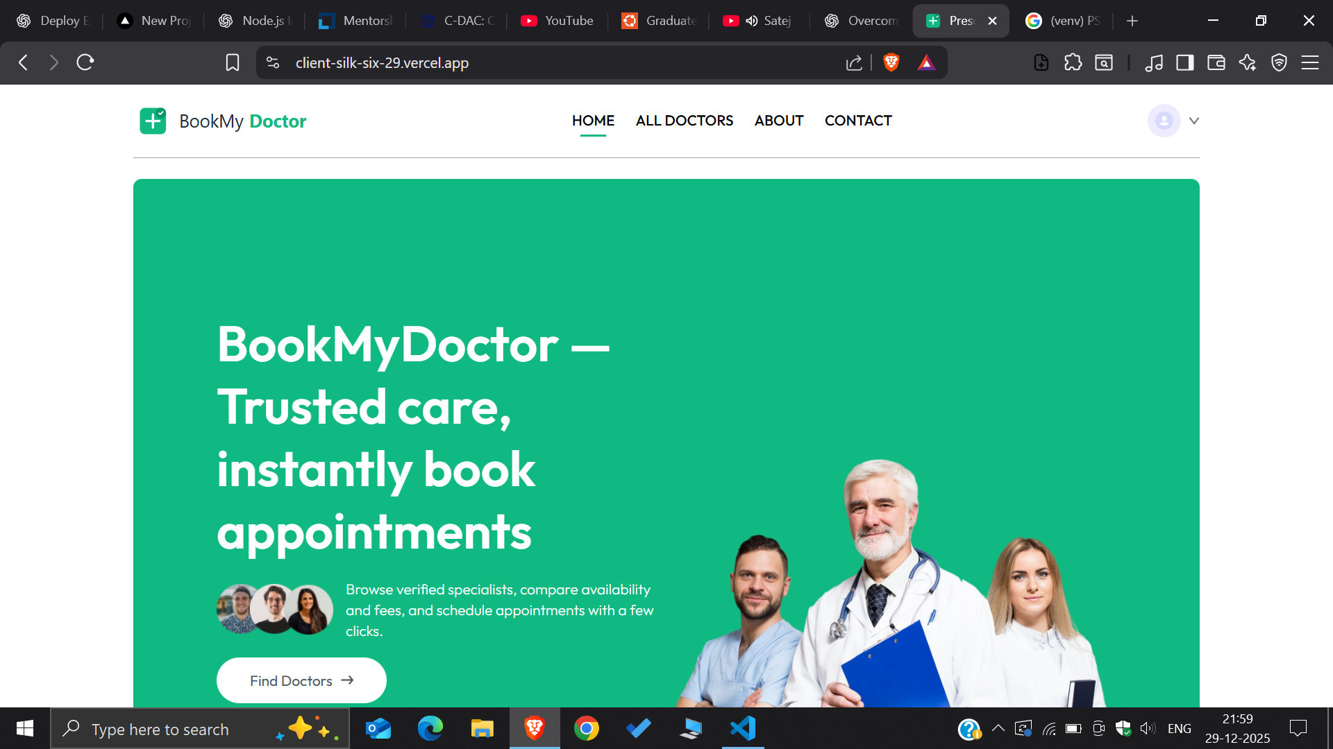 BookMyDoctor